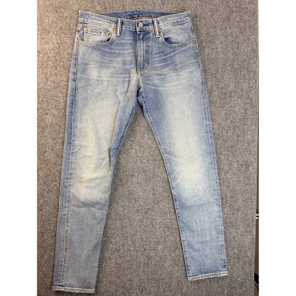 Levis 512 Slim Taper Jeans Mens 31x32 Light Wash Blue Denim Cotton Streetwear